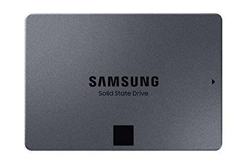 Samsung 870 QVO 2 TB SATA 2.5 Inch Internal Solid State Drive (SSD) (MZ-77Q2T0), Black