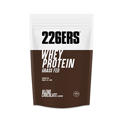 226ERS Whey Protein - Proteína Concentrada de Suero de Leche Grass Fed 75% Proteína - 1 kg Sabor Mezcla de Chocolates