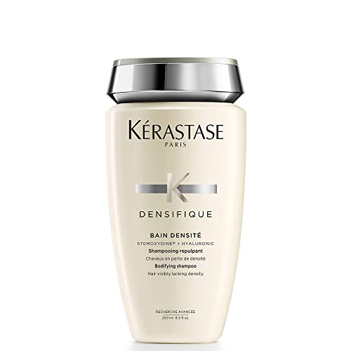 Kérastase | Densifique Femme, Champú Densificante, Aumenta el Volumen, Para Pelo Fino y Debilitado, Bain Densité, 250 ml