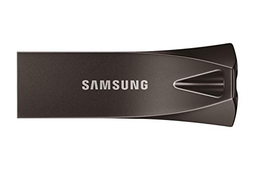 Samsung MUF-32BE4/EU 32GB 3.0 (3.1 Gen 1) Conector USB Tipo A Gris, Titanio unidad flash USB - Memoria USB (32 GB, 3.0 (3.1 Gen 1), Conector USB Tipo A, 200 MB/s, Sin tapa, Gris, Titanio)