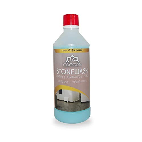 Chogan - Limpiador desinfectante y abrillantador Stonewash, para mármol, granito, gres - 750 ml