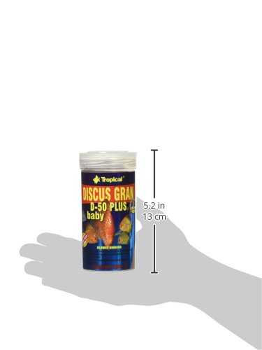 Tropical Discus Gran D-50 Plus Baby - Alimento para acuariofilia (250 ml)