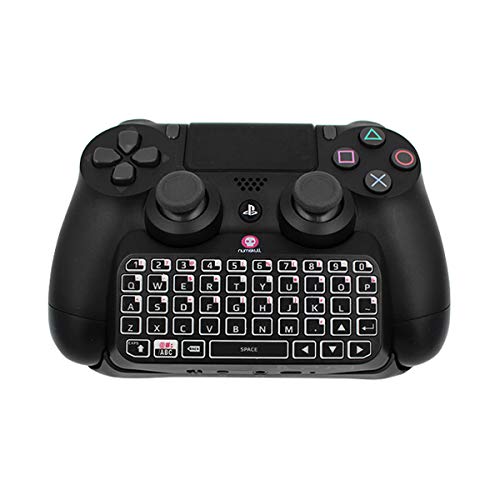 Playstation - Teclado Bluetooth PS4, adaptador de teclado para DualShock controlador, producto con licencia oficial, negro