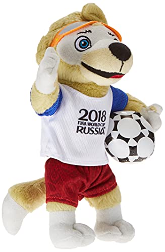 FIFA 2018 100102 zabivaka – Producto Oficial Mascota (Fútbol de WM) Peluche 25 cm