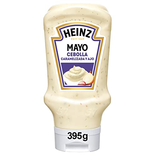Heinz Salsa Mayonesa con Cebolla Caramelizada y Ajo Bocabajo 400ml