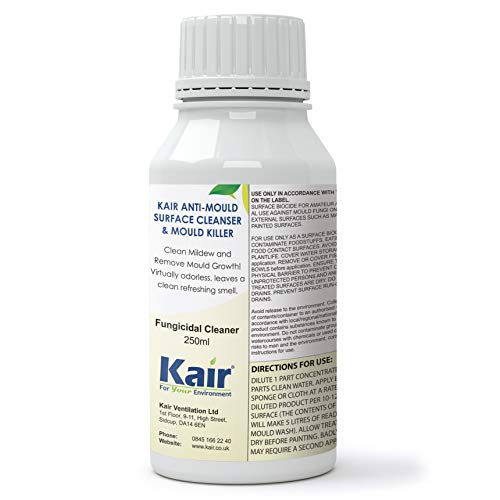 Kair anti-moho y superficie limpiador molde y Killer Concentrate – 250 ml – limpia el moho y molde para quitar crecimiento