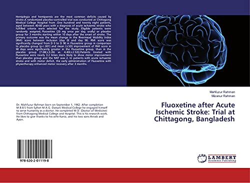 Fluoxetine after Acute Ischemic Stroke: Trial at Chittagong, Bangladesh