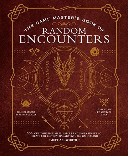 GAME MASTERS BOOK OF RANDOM ENCOUNTERS HC: 500+ customizable maps, tables and story hooks to create 5th edition adventures on demand