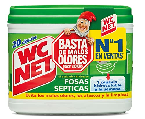 Wc Net Fosa Septica Wc Net Fosas Septicas 20 Capsulas x 18 g, Multicolor