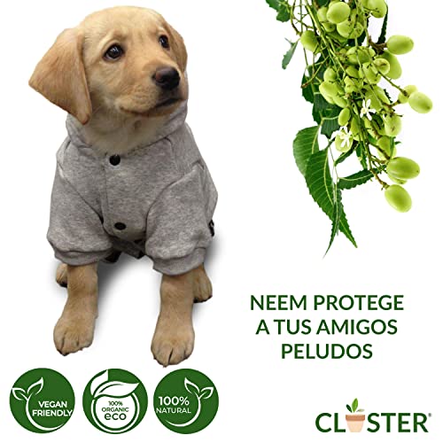 CLOSTER Neem Pet Protection Spray Antiparasitario Insecticida contra Pulgas Y Garrapatas Ácaros Piojos Insectos