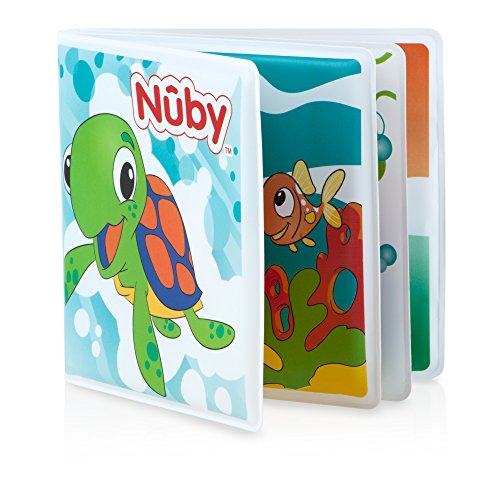 Nûby - Libro de Baño para Bebé - 6 Meses