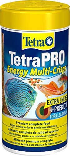 Tetra Pro Energy Multi-Crisps 250 ml - Alimento completo con un valor nutritivo óptimo, concentrado con un plus de energía mejora la vitalidad